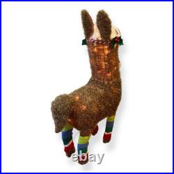 Wondershop Target Lit Tinsel Llama Clear Mini Bulbs 32 Indoor Outdoor 2017