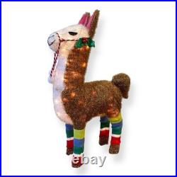 Wondershop Target Lit Tinsel Llama Clear Mini Bulbs 32 Indoor Outdoor 2017