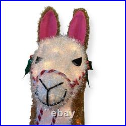Wondershop Target Lit Tinsel Llama Clear Mini Bulbs 32 Indoor Outdoor 2017