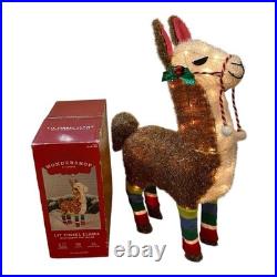 Wondershop Target Lit Tinsel Llama Clear Mini Bulbs 32 Indoor Outdoor 2017