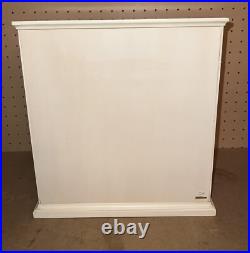 Wooden Christmas Advent Door Calendar Ivory Restoration Hardware Style