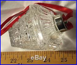 Wow! Beautiful! Vintage Waterford Set 8 Large Crystal Ball Christmas Ornaments