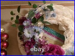 Wreath hanger for front door LOOKS LIKE 25 BEADED CENTER