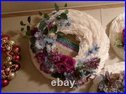 Wreath hanger for front door LOOKS LIKE 25 BEADED CENTER