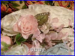 Wreath hanger for front door or inside wall. Butterfly silver Wreath hanger for front door or inside wall. Butterfly silver
