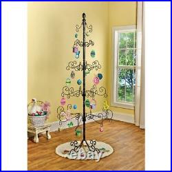 Wrought Iron Christmas Ornament Display Tree 83