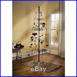 Wrought Iron Christmas Tree Metal Stand Holiday Ornament Display 10 Foot Easter