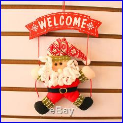 Xmas Santa Claus Snowman Tree Ornaments Decor Hanging Pendant Christmas Gift New