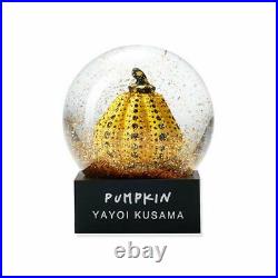 YAYOI KUSAMA Pumpkin Yellow Snow Globe Moma Design Store Limited