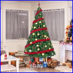 Yaheetech 7.5ft Artificial Full Spruce Christmas Tree, Artificial Xmas Tree with