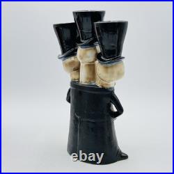 Yankee Candle Boney Bunch Triple Head Skeleton Halloween Votive Candle Holder