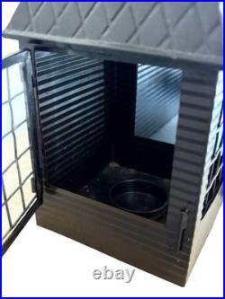 Yankee Candle Haunted House Tea Light Metal Mansion Manor Black Halloween 2007 Yankee Candle Haunted House Tea Light Metal Mansion Manor Black Halloween 2007