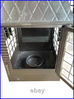 Yankee Candle Haunted House Tea Light Metal Mansion Manor Black Halloween 2007 Yankee Candle Haunted House Tea Light Metal Mansion Manor Black Halloween 2007