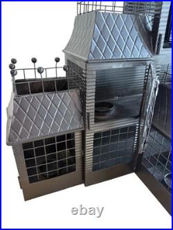 Yankee Candle Haunted House Tea Light Metal Mansion Manor Black Halloween 2007 Yankee Candle Haunted House Tea Light Metal Mansion Manor Black Halloween 2007