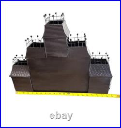 Yankee Candle Haunted House Tea Light Metal Mansion Manor Black Halloween 2007 Yankee Candle Haunted House Tea Light Metal Mansion Manor Black Halloween 2007