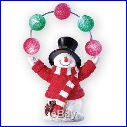 Yard Christmas Lighted Snowman Decoration Outdoor Xmas Lighting Solar Ornaments