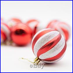 Yoland Christmas Balls Shatterproof Painting Ornaments Holiday Party Tree