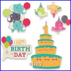 Youth Birthday Yard Card Decoration Business Starter Kit, 30 Pieces, with Stakes