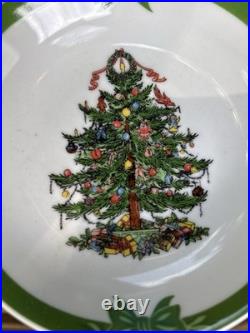 Yule Tide 16 pc Dinnerware Set Christmas Tree Design George Briard